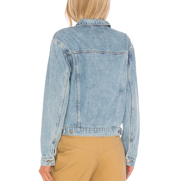 Dr. Denim Alva Trucker Jacket in Destiny Blue - Picture 4 of 5